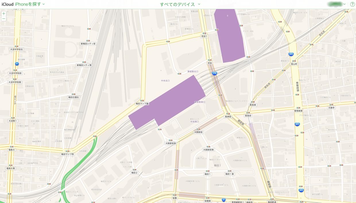 Apple、｢iCloud｣の｢iPhoneを探す｣で使用する地図をGoogle MapsからAppleマップに変更