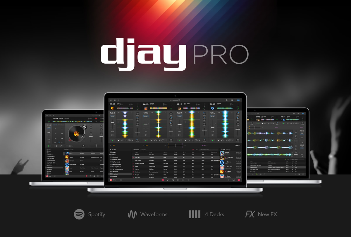 Algoriddim、人気DJアプリのMac版『djay Pro』をMac App Storeで配信開始
