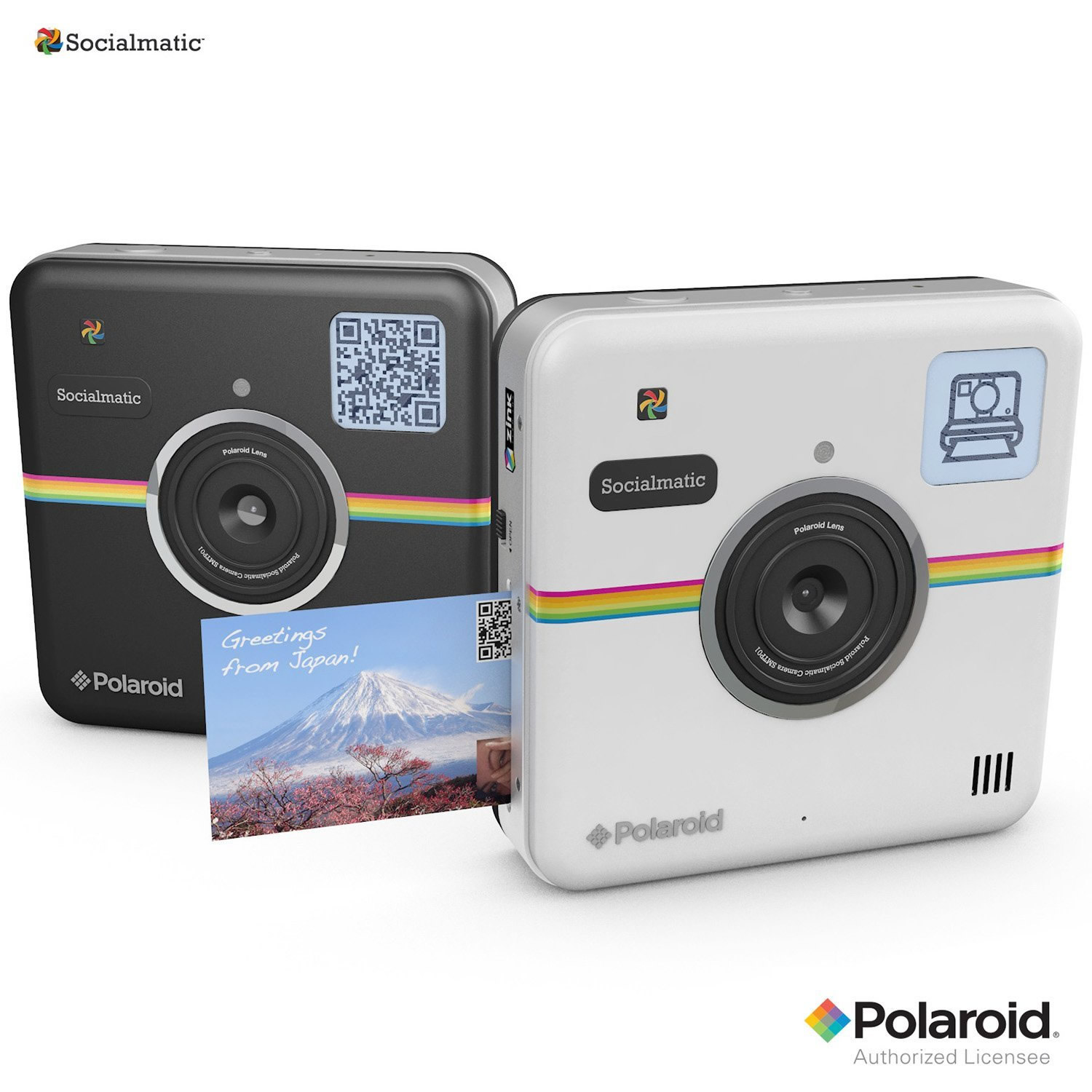 米Polaroid、Instagramのアイコン風カメラ『Socialmatic』を1月15日に発売へ