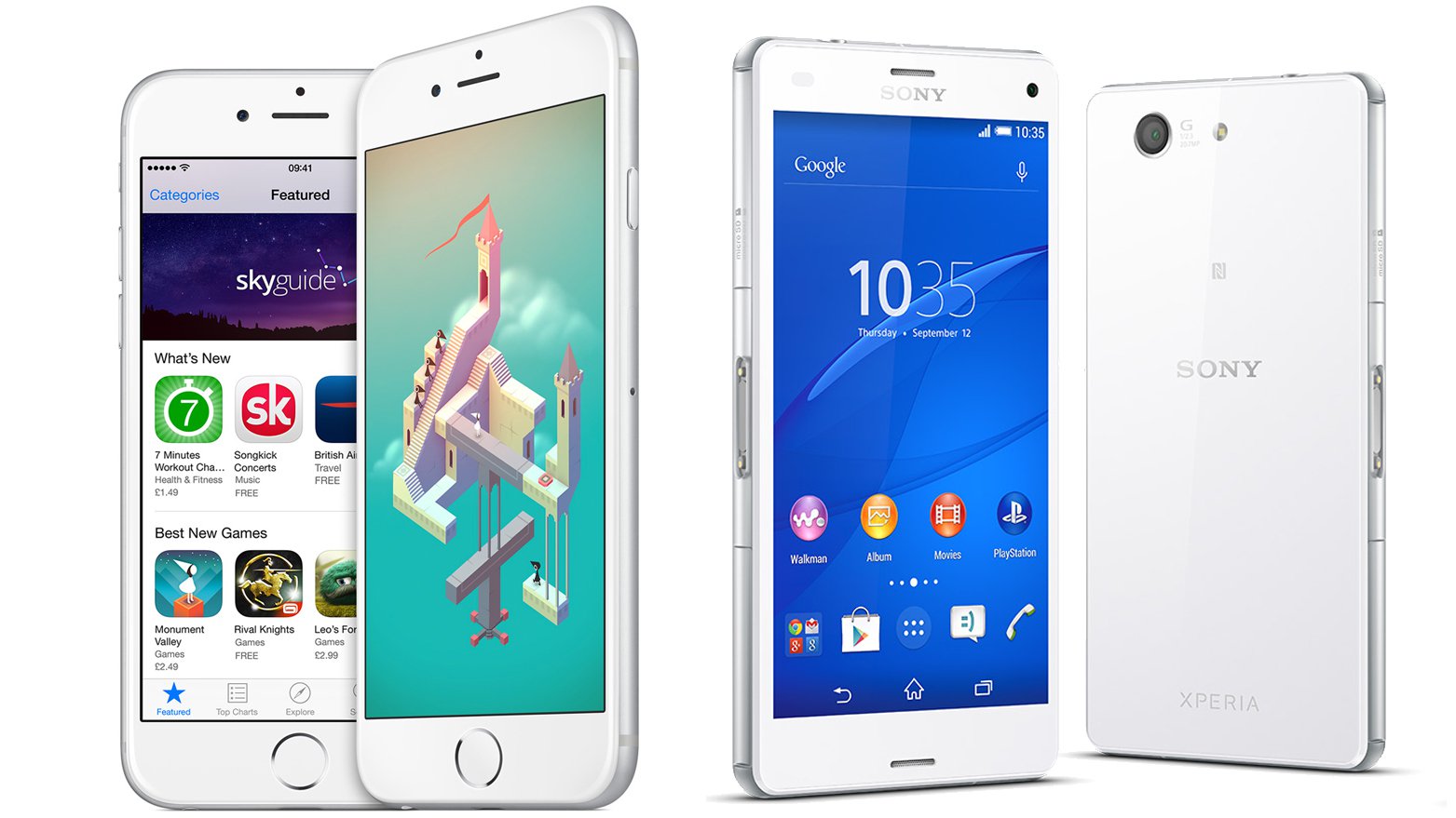 Apple-iPhone-6-vs-Sony-Xperia-Z3-Compact