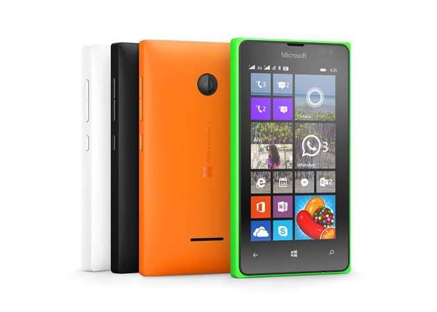 Microsoft、低価格な新型スマホ『Lumia 435』を発表