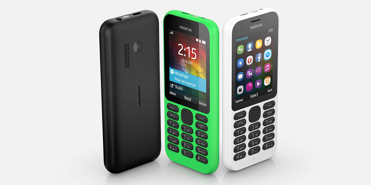 Microsoft、29ドルの低価格ケータイ｢Nokia 215｣を発表