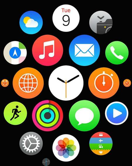 Apple、日本で｢Apple Watch｣のホーム画面の商標登録を出願