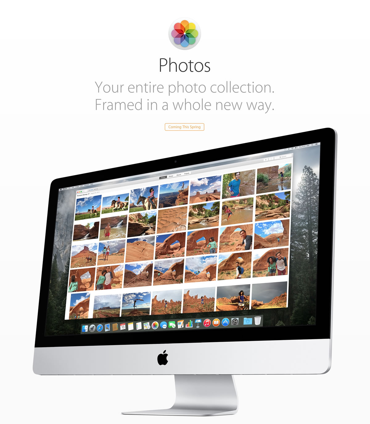 ｢Photos for OS X｣のスクリーンショットギャラリーやハンズオン動画