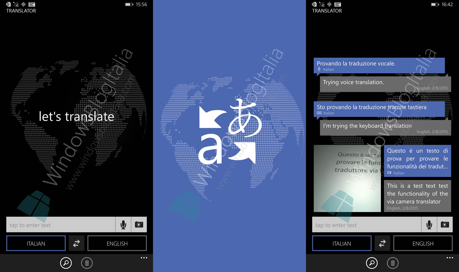 Microsoft、｢Windows Phone｣向けの新しい翻訳アプリをテスト中