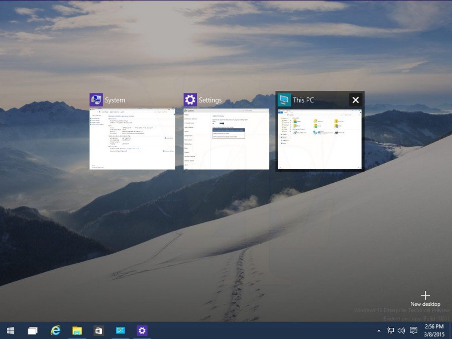 ｢Windows 10 build 10031｣のスクリーンショットが更に流出