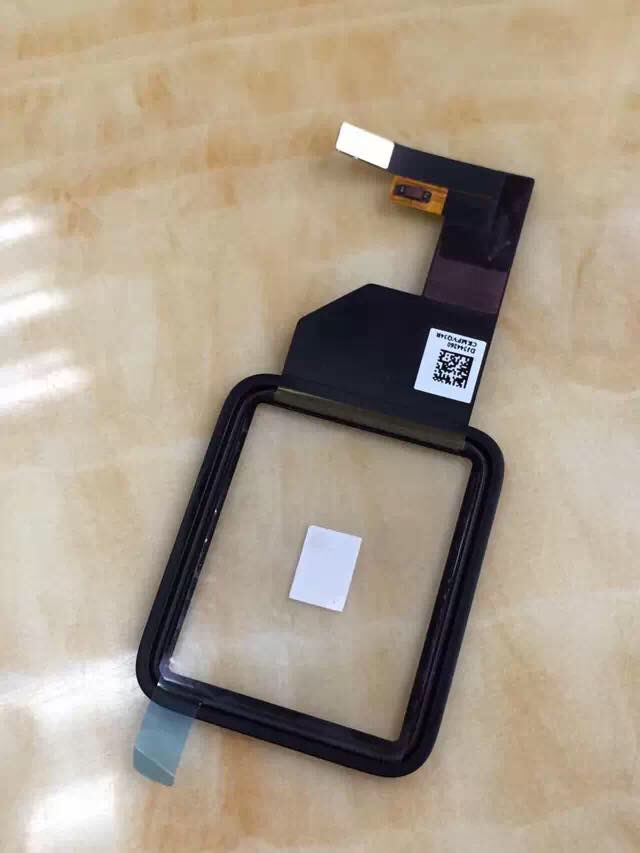 「Apple Watch」のタッチパネル及びカバーガラスの部品写真