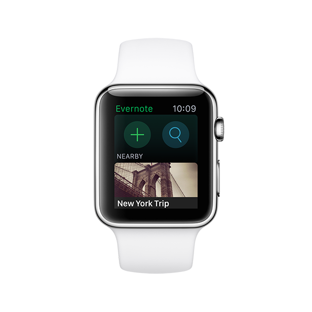 Evernote、｢Apple Watch｣向けの公式アプリ｢Evernote for Apple Watch｣の開発を発表