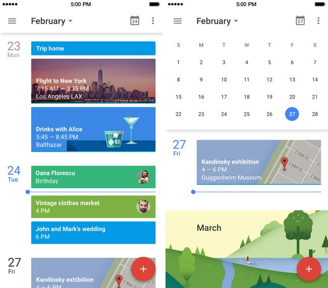 Google、｢Google カレンダー｣のiOS向け公式アプリをアップデート − 数々の機能を改善