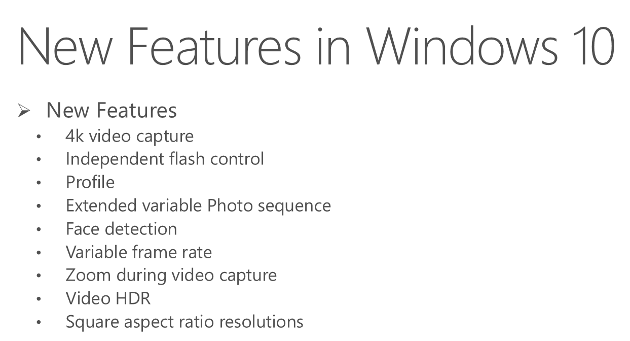 ｢Windows 10 for Phones｣ではスローモーション動画の撮影などに対応へ