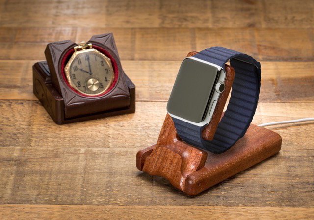 Pad and Quill、懐中時計スタンドにインスパイアされた｢Apple Watch｣用の充電スタンド『Luxury Pocket Stand』を発表
