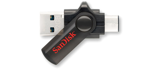 SanDisk、｢USB Type-C｣コネクタを搭載したUSBメモリ｢Dual Drive Type C｣を発表