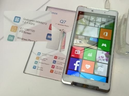 中国のRamos、7インチの｢Windows Phone｣搭載端末を発表