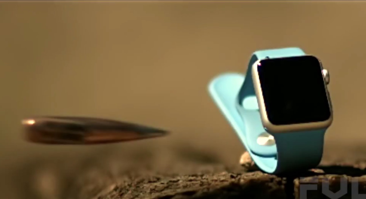 【動画】Apple Watch vs. 50口径ライフル
