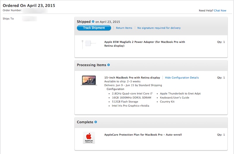 次期｢MacBook Pro 15インチ｣は｢WWDC 2015｣で発表され、その後すぐに発売か