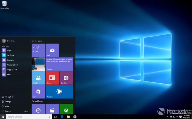 ｢Windows 10 build 10158｣のスクリーンショット集