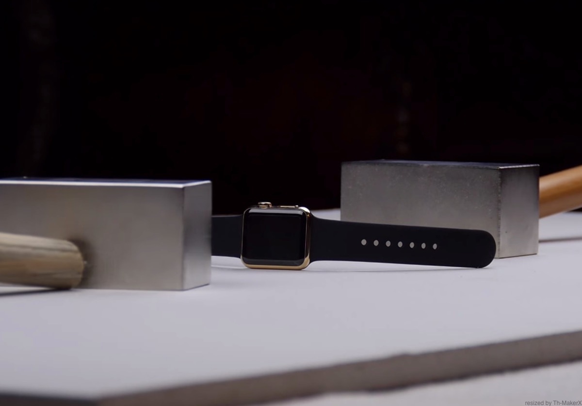 【動画】約138万円もする｢Apple Watch｣の18Kゴールドモデルをネオジム磁石で破壊する実験映像