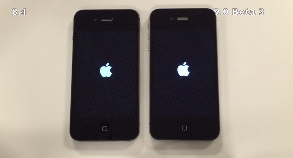 【動画】｢iPhone 4S｣での｢iOS 9 beta 3｣と｢iOS 8.4｣の動作速度比較テスト