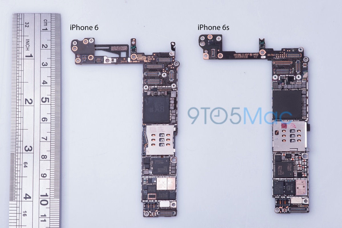 ｢iPhone 6s｣のロジックボードの写真が更に流出 − 最小ストレージ容量は引き続き16GBに??