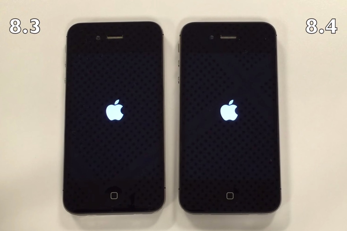 【動画】｢iPhone 4S｣での｢iOS 8.4｣と｢iOS 8.3｣の動作速度比較テスト