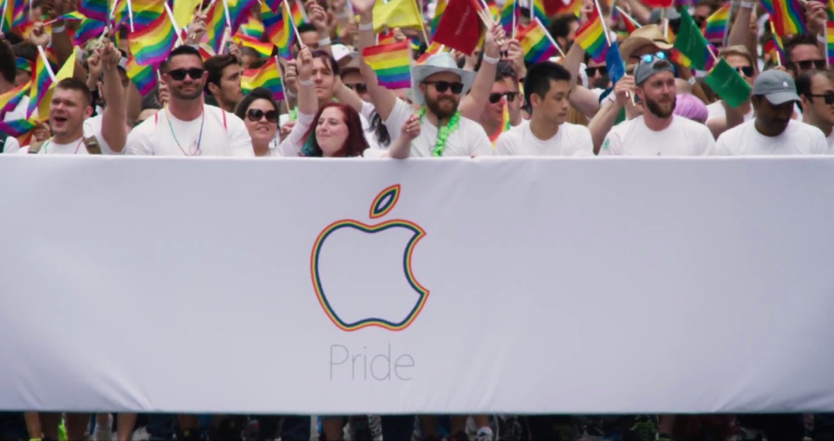 米Apple、去年に続き今年も同性愛パレードの様子を撮影した動画を公開