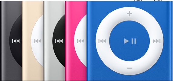 Apple、新型｢iPod shuffle｣を発売 − カラーラインナップを刷新