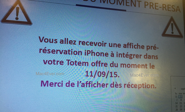 ｢iPhone 6s｣の予約受付、フランスでは9月11日より開始か ｰ 9月18日発売が更に濃厚に