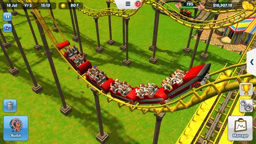 懐かしい遊園地経営シミュレーションゲーム Rollercoaster Tycoon 3 がiosに移植されリリース 気になる 記になる