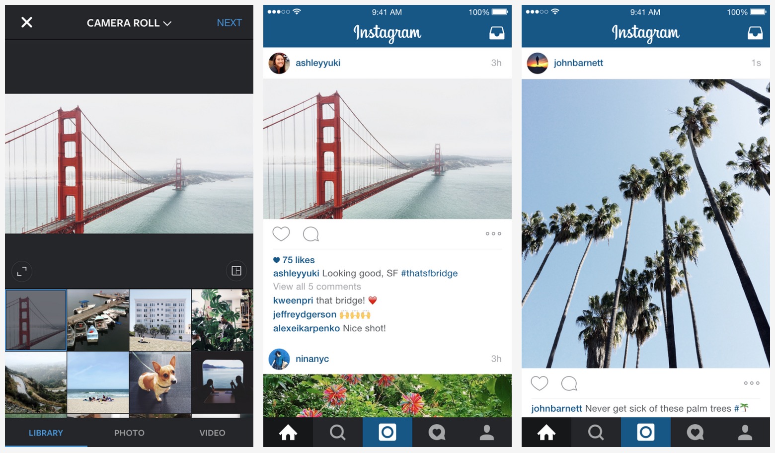 Instagram、｢横長｣や｢縦長｣の写真及び動画を共有可能に