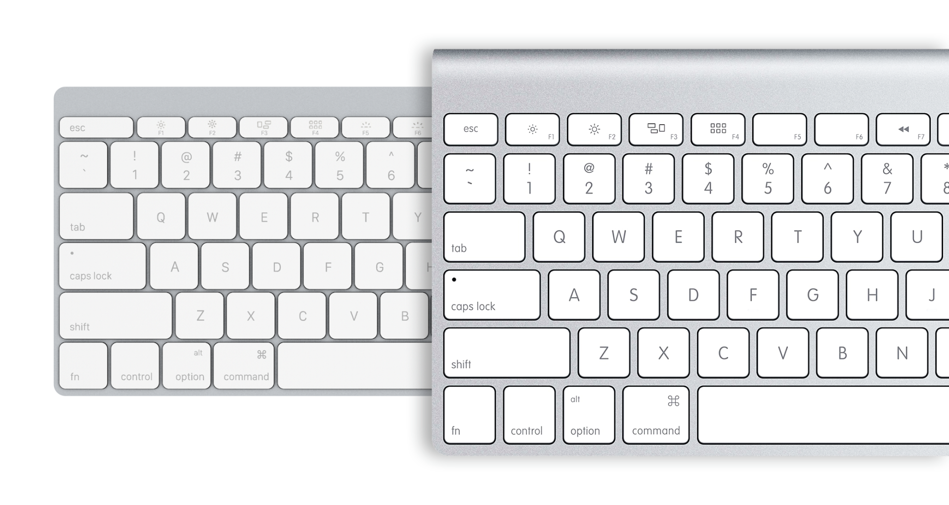 新型｢Apple Wireless Keyboard｣を想像したイメージ画