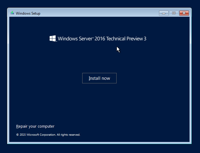 Microsoft、｢Windows Server 2016 Technical Preview 3｣をリリース