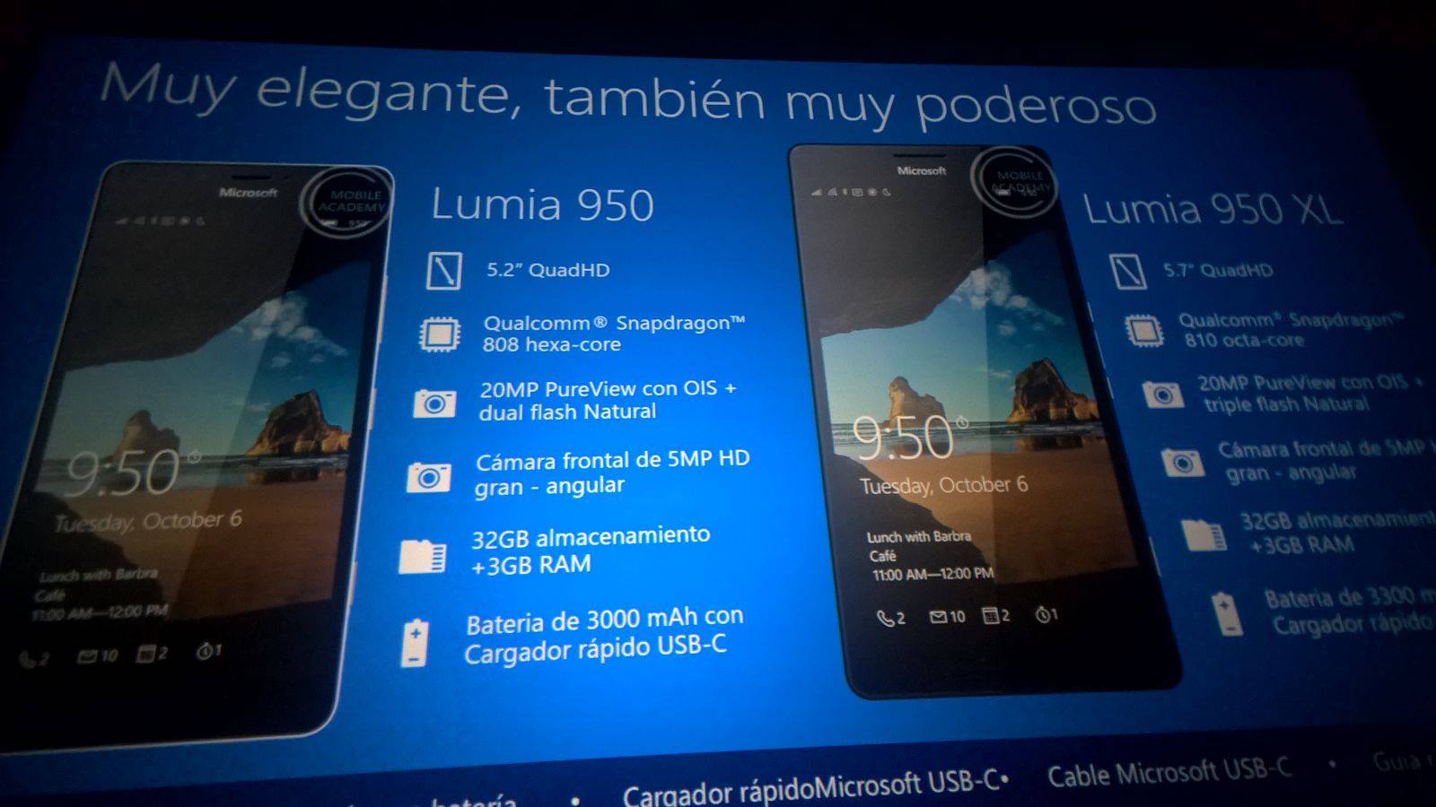 ｢Lumia 950｣シリーズと｢Lumia 550｣の発売時期は2015年11月に