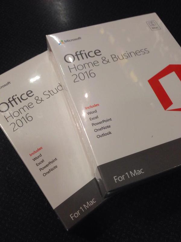 ｢Office 2016 for Windows/Mac｣のパッケージデザインが明らかに