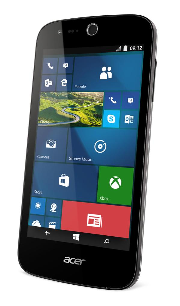 Acer、｢Windows 10 Mobile｣を搭載したローエンドスマホ2機種を発表