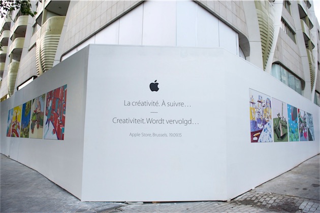 Apple、ベルギー初の直営店を9月19日にオープンする事を発表