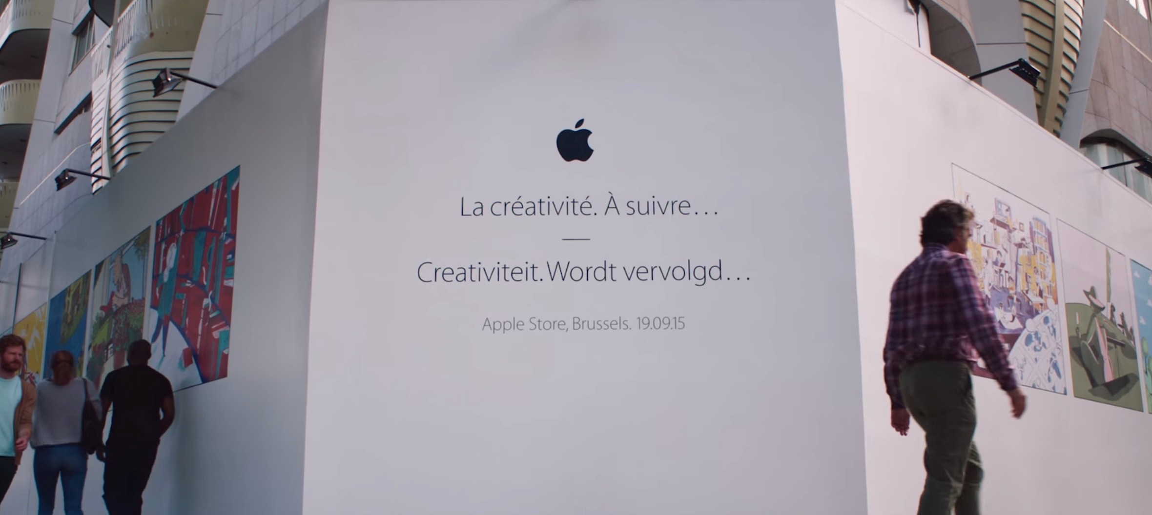 Apple、9月19日にオープンするベルギー初のApple Storeのプロモーション映像を公開