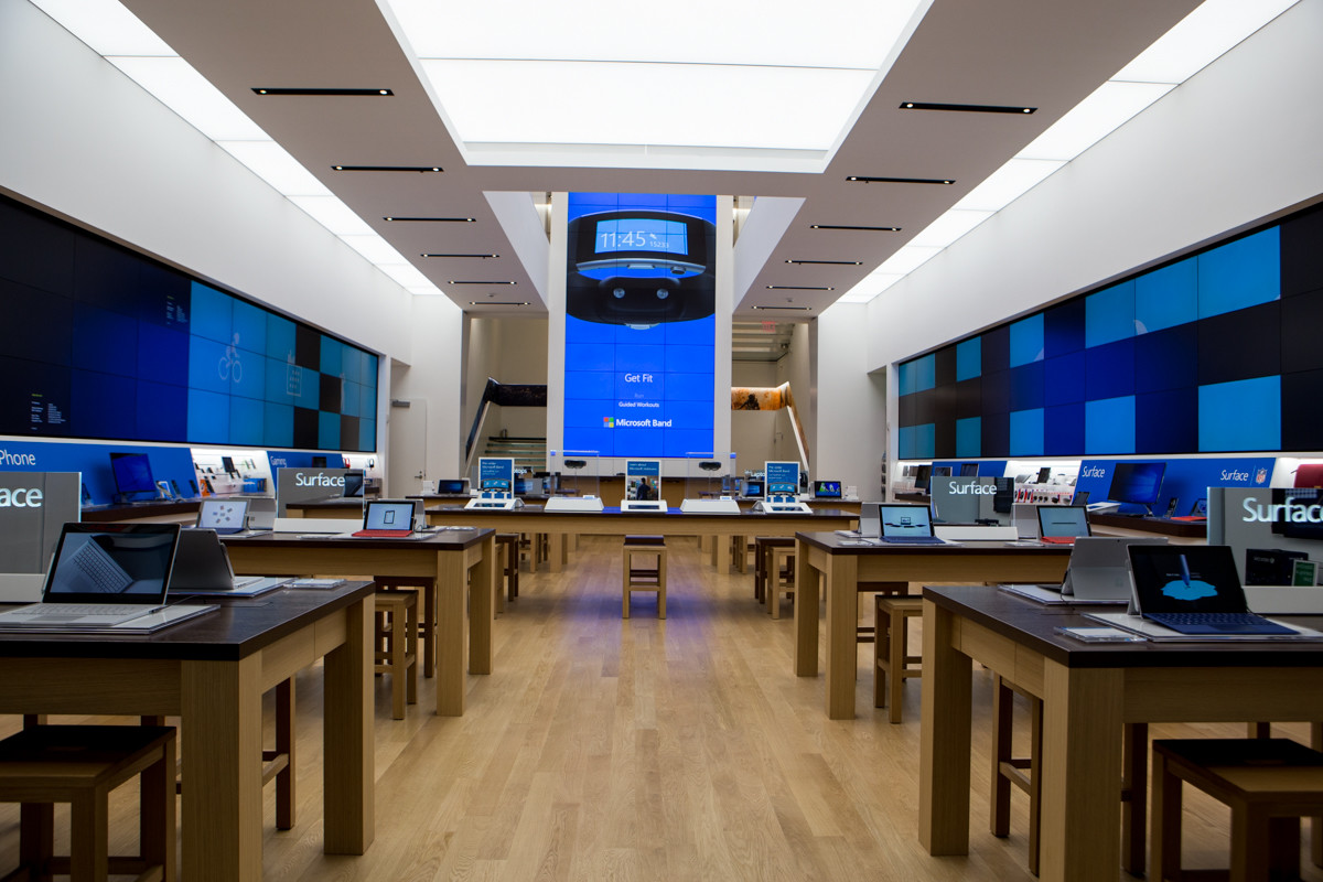 米Microsoft、ニューヨークに新しい旗艦店をオープン