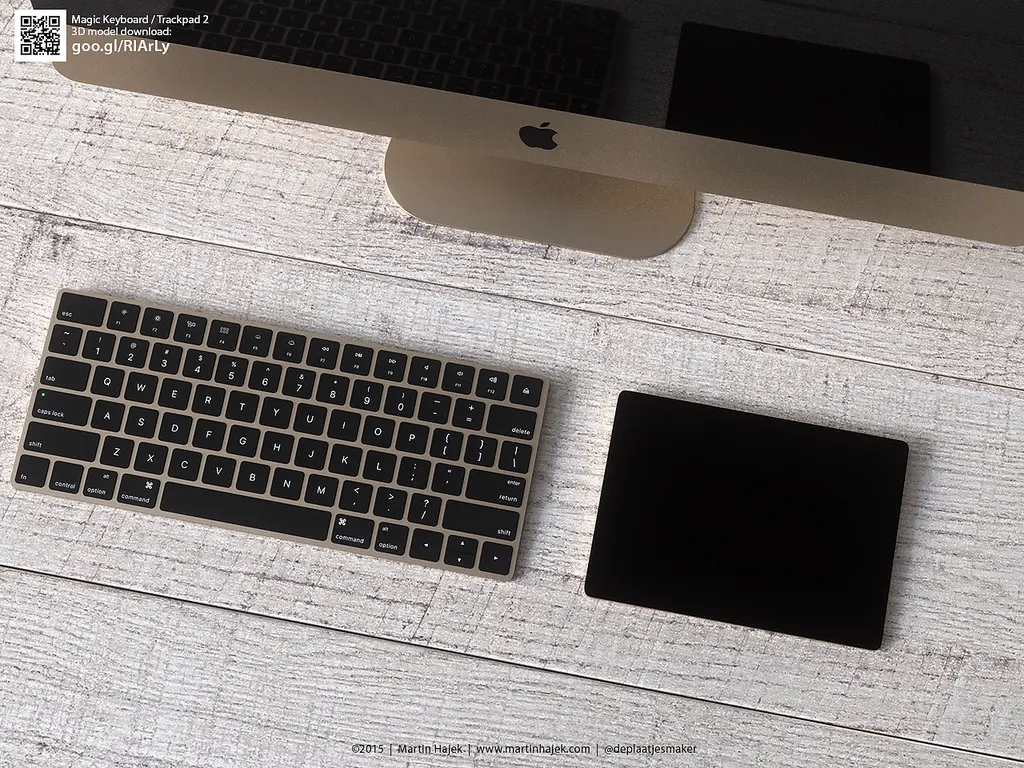 Magic Keyboard｣と｢Magic Trackpad 2｣にゴールドモデルが登場したら