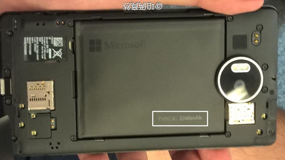 ｢Microsoft Lumia 950 XL｣の新たな写真が流出 － バッテリー容量は3340mAh