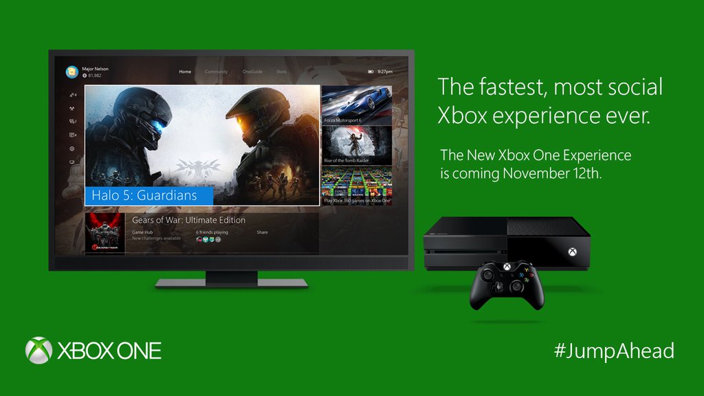 Microsoft、｢Xbox One｣向けの大型アップデートを11月12日にリリースへ ｰ UI刷新やCortana搭載