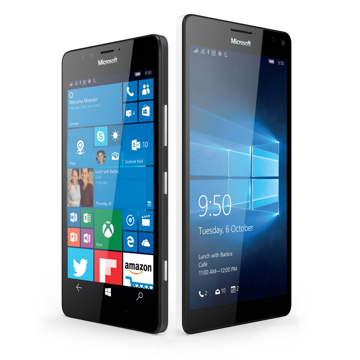 米Microsoft、Windows 10 Mobile搭載スマホ｢Lumia 950｣と｢Lumia 950 XL｣を正式に発表