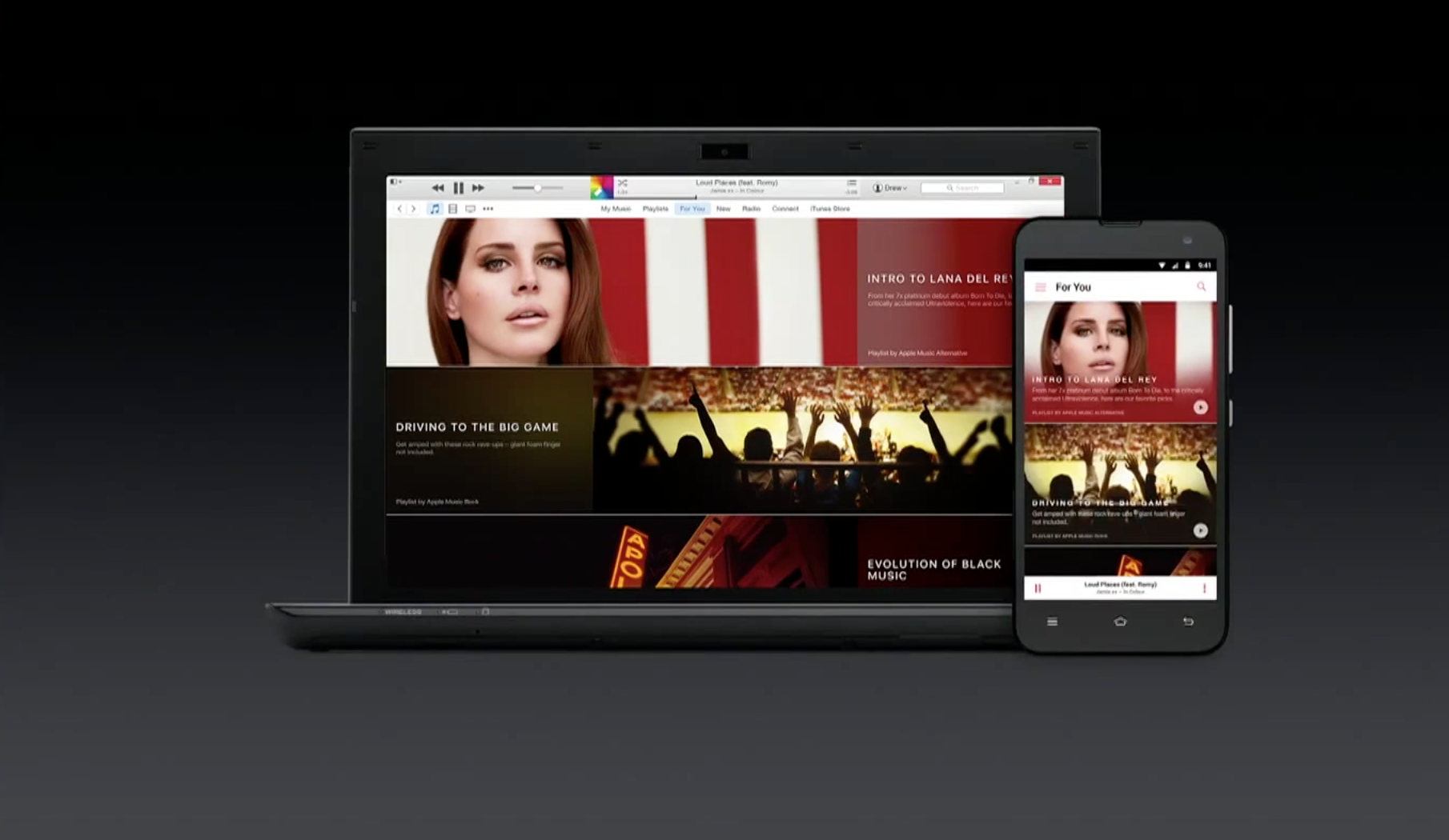 ｢Apple Music｣のAndroid向けアプリのベータ版のスクリーンショットが流出