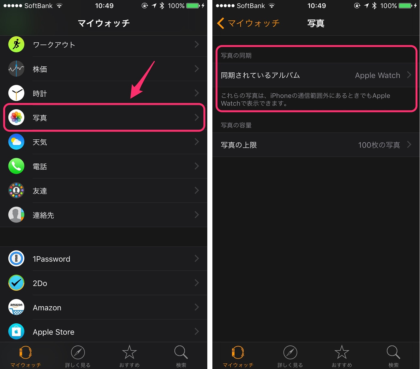 Apple Watch 用の壁紙を配布するサイト Apple Faces 壁紙の設定