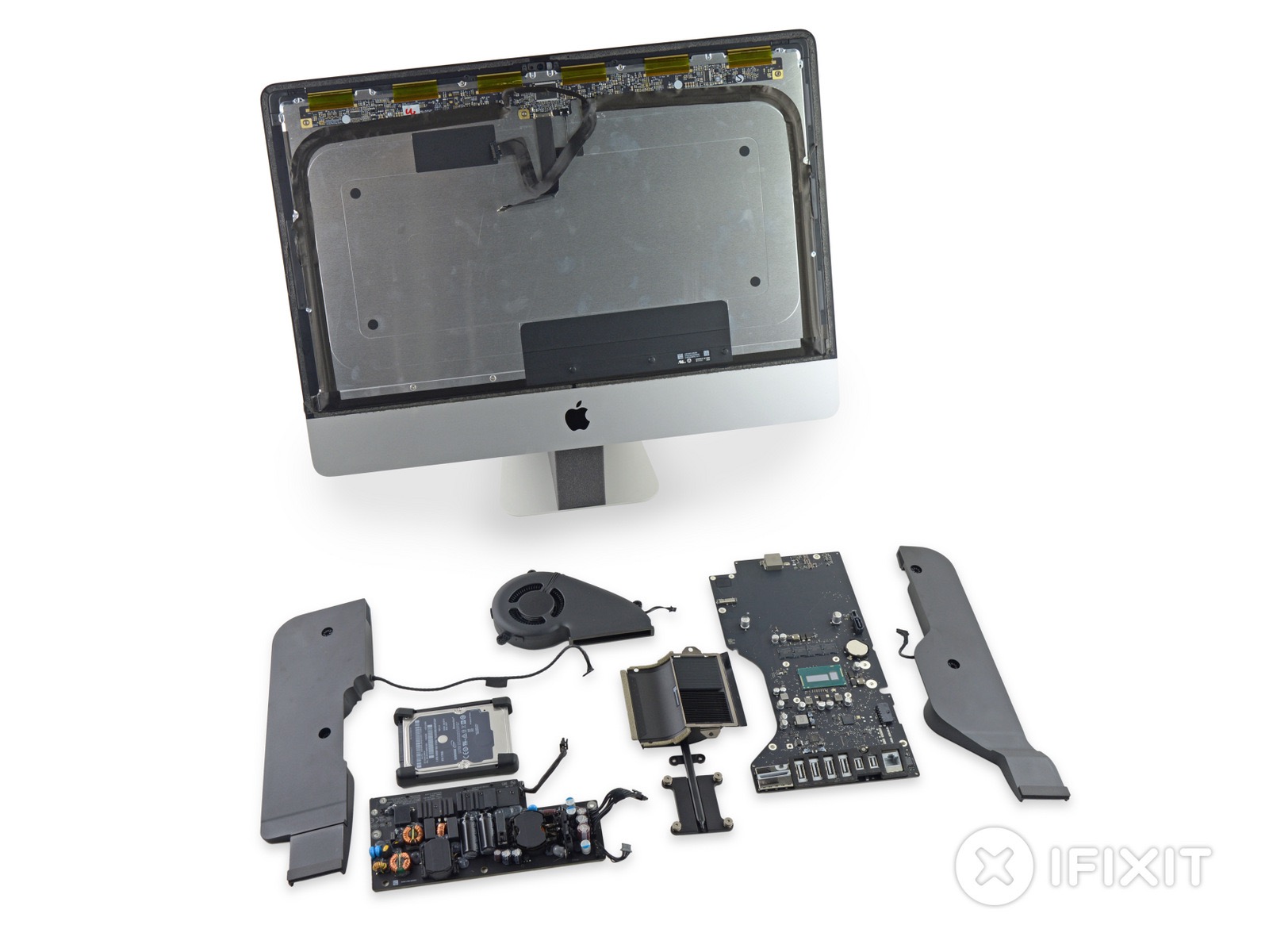 iFixit、｢iMac 21.5インチ（Late 2015）｣のエントリーモデルの分解レポートを公開