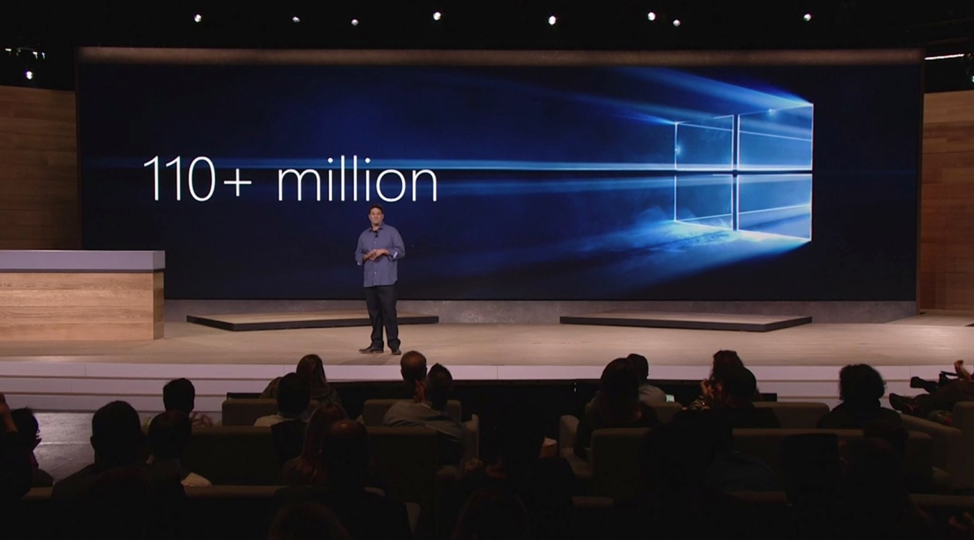 ｢Windows 10｣をインストールした端末の台数は1億1,000万台以上に