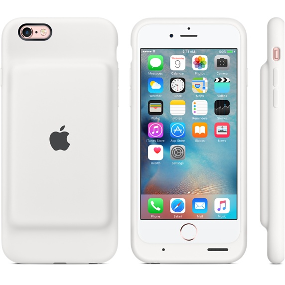 Apple、｢iPhone 6s/6｣用の純正バッテリー内蔵ケース｢iPhone 6s Smart Battery Case｣を発売