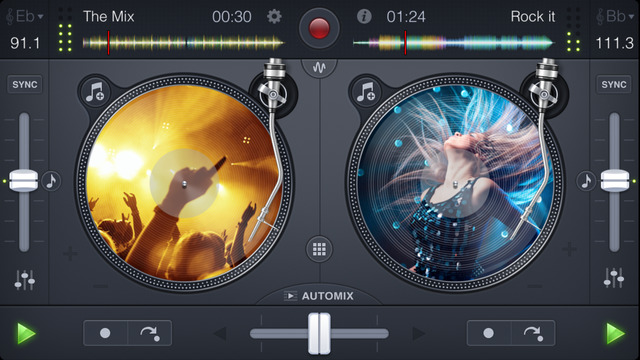 iPhone向けの人気DJアプリ｢djay 2 for iPhone｣が無料セール中