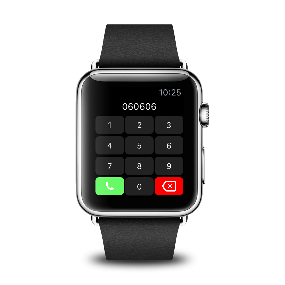｢Apple Watch｣で電話番号を入力して電話をかける事が出来るアプリ『WatchPad』