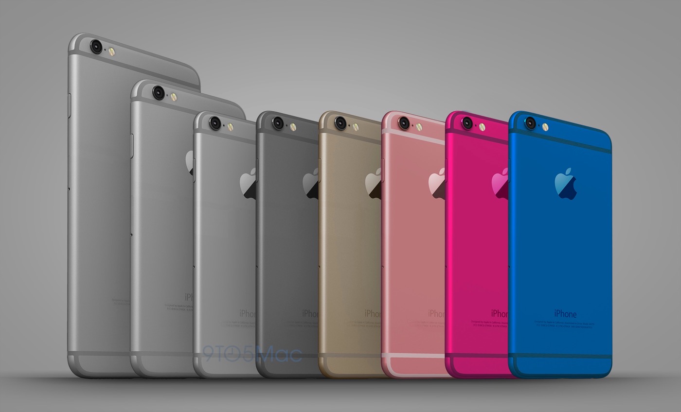 ｢iPhone 6c｣の見た目は｢iPhone 6/6s｣似で、新しいカラーリングが特徴か − レンダリング画像もあり