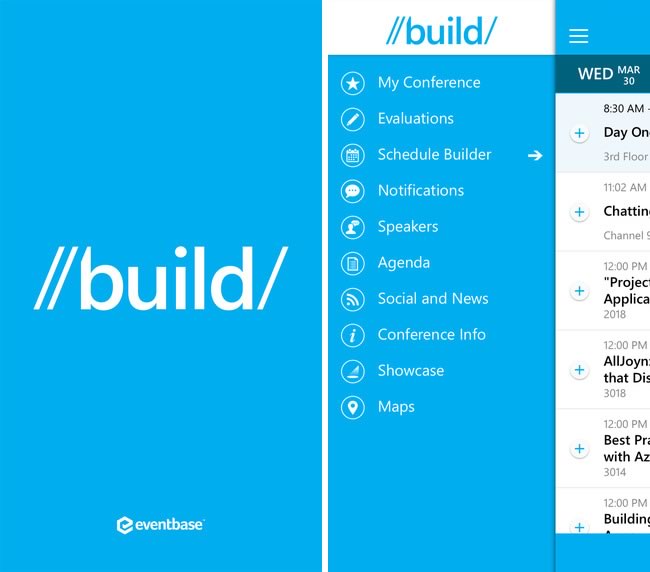 米Microsoft、開発者向けカンファレンス｢BUILD 2016｣の公式アプリをWindows/iOS/Android向けにリリース